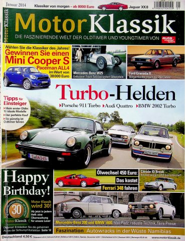 Deckblatt Motor Klassik (01/2014)